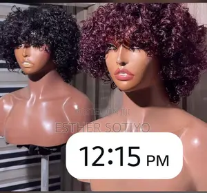 Tasha Fringe Curls Human Hair Factory Wig