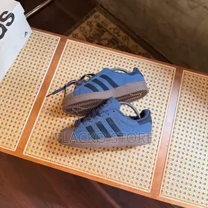 Original Adidas Superstar Navy Gum Sneakers