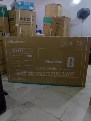 Watch Football on 75" Hisense Q6 Series Qled