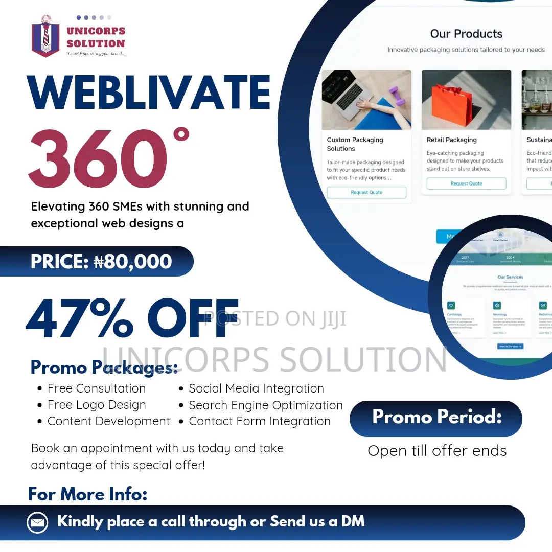 Web Design and E-Commerce Development