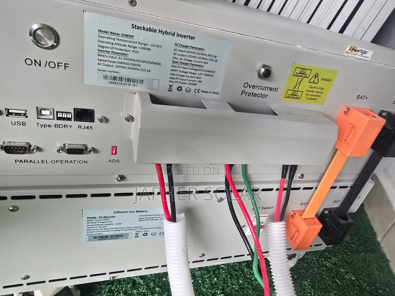 Wowtiger Stackable Max Series Solar System – 5kva/6kwh – Solid State