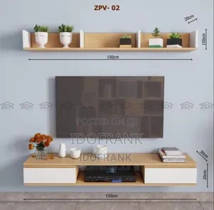 Floating Brown Shelf