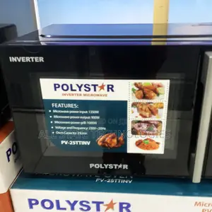 Polystar 25l Compact Microwave Oven Model Pv-25ttinv