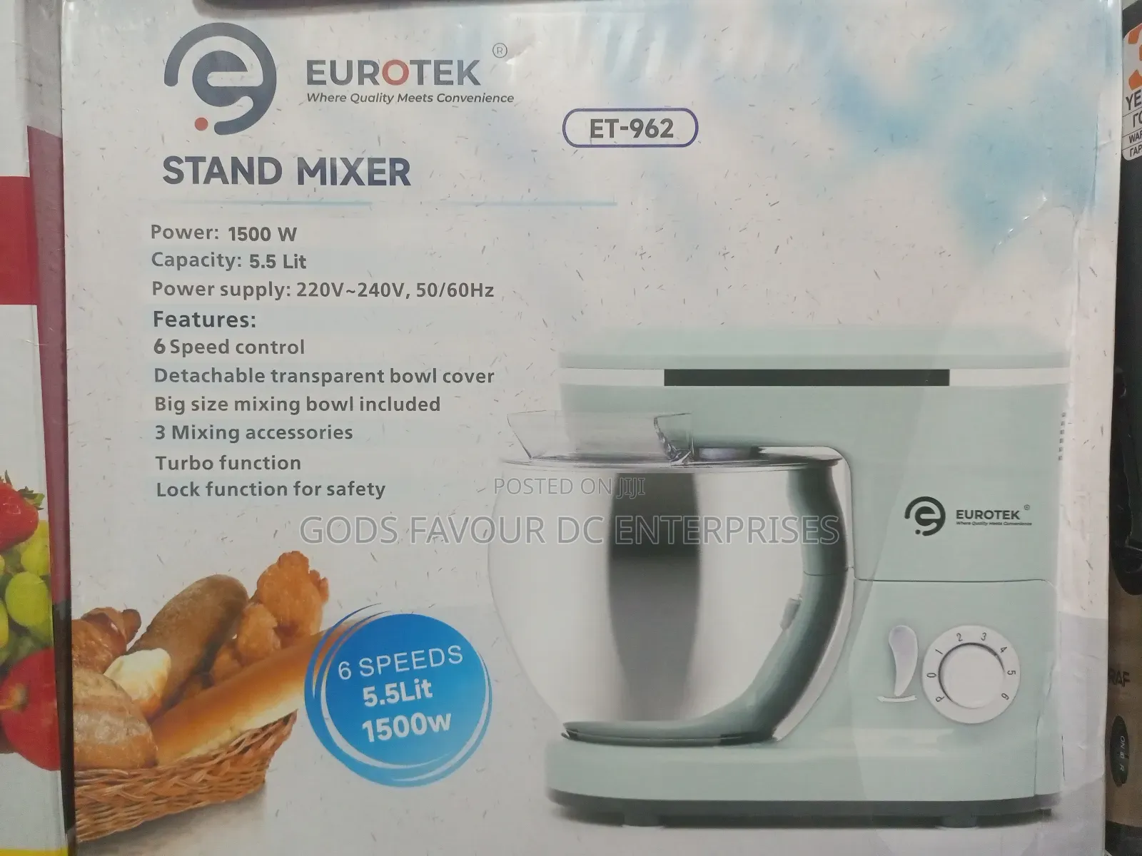 Eurotek Stand Mixer