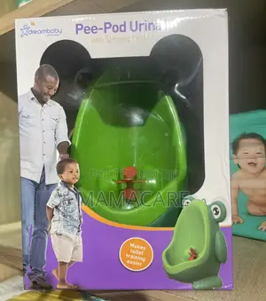 Pee-Pod Urinal With Spinning Target
