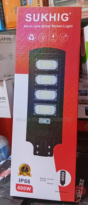Sukhig Solar Lighting Bulb 400w With Remote