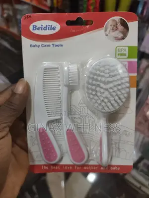 Premium Grooming Kit With Hair Brush, Comb and Toothbrush for Toddlers