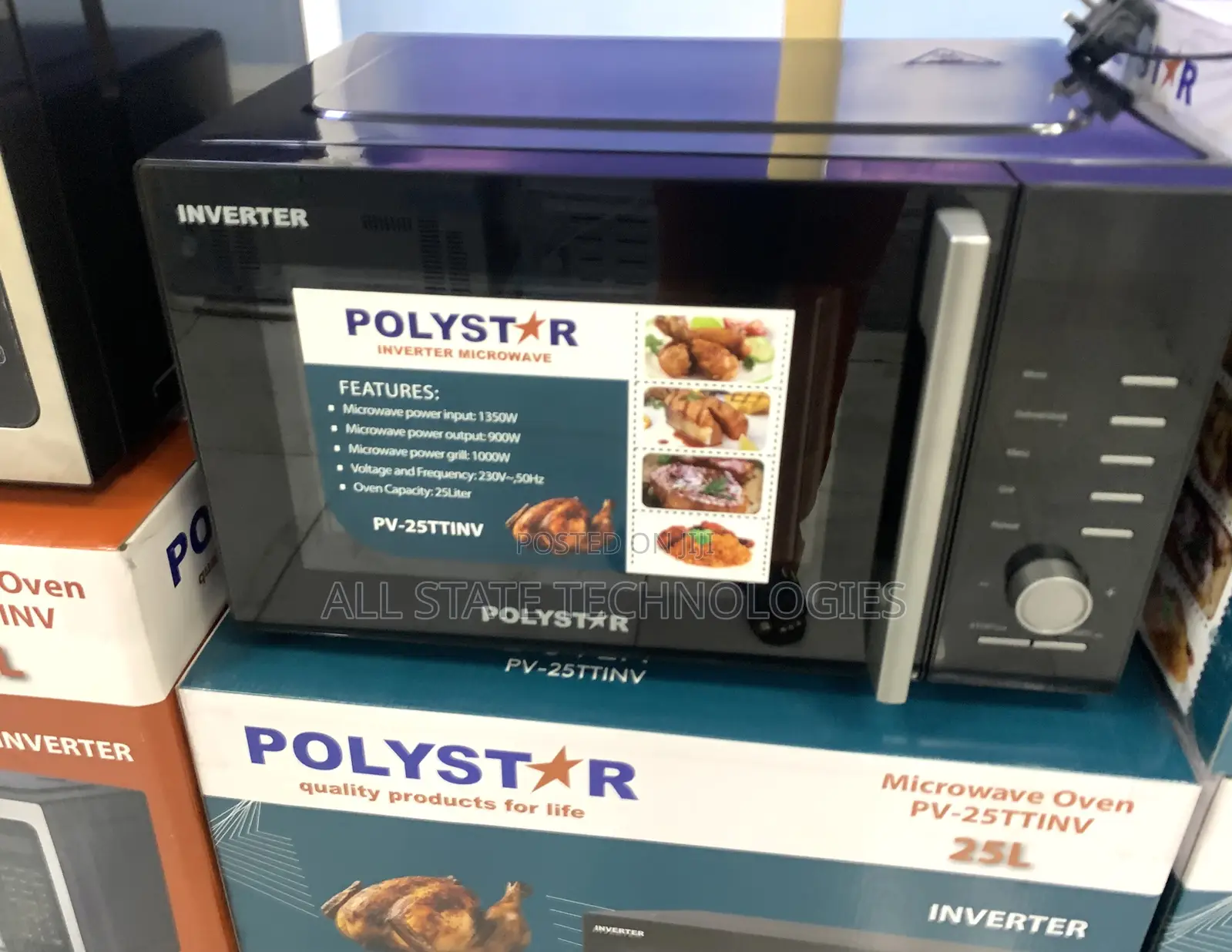Polystar Pv-25ttinv Efficient 25l Microwave Oven