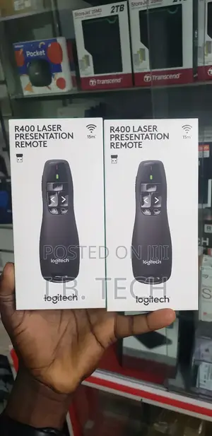 Logitech R400 Original Wireless Laser Presentation Remote