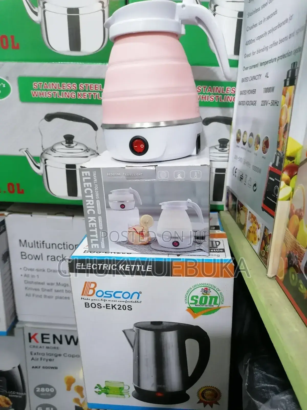Electric and Foldable Kettle