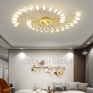 Multiple Hands Chandelier With Led Light