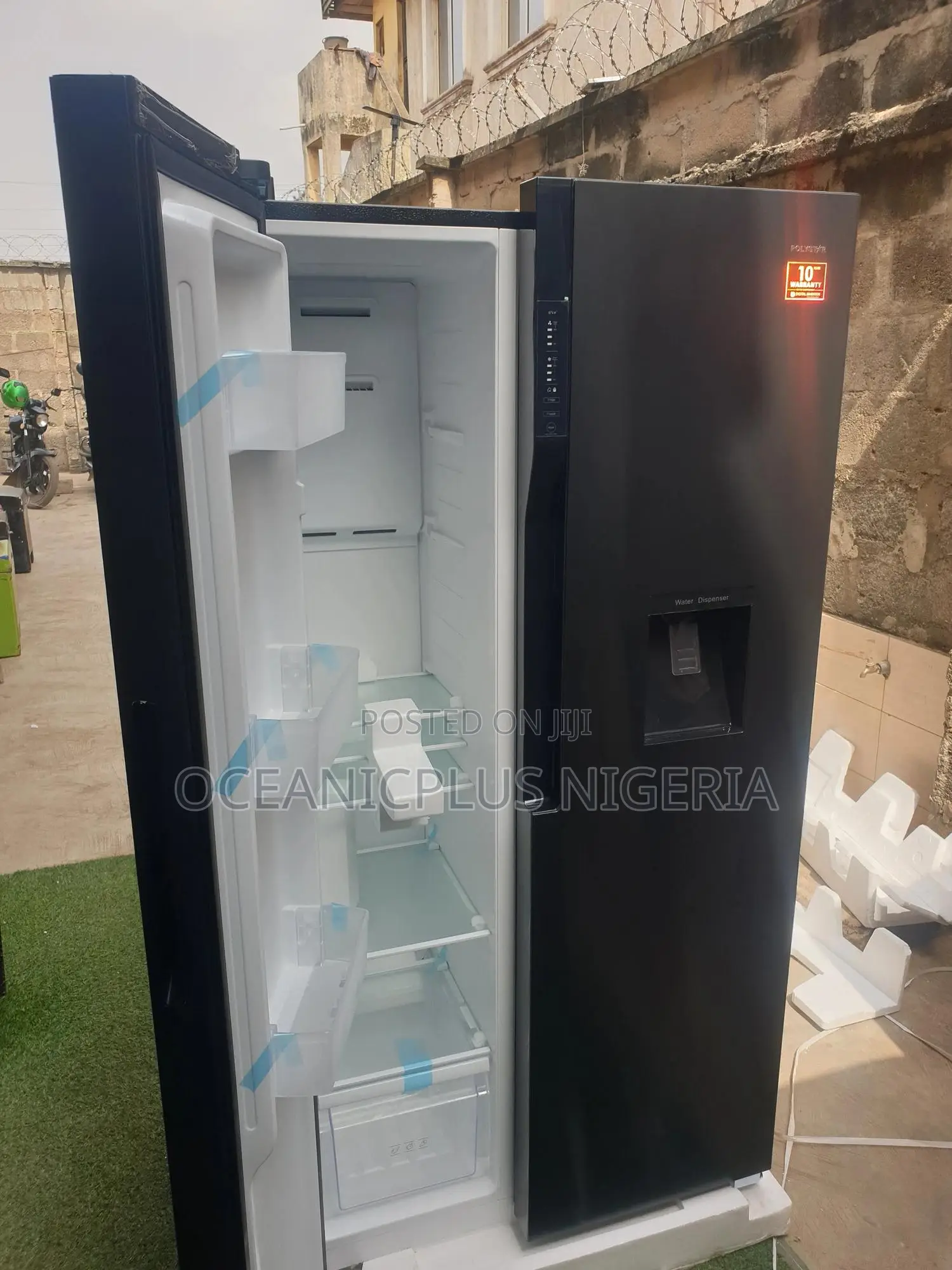 Polystar 502l Large Capacity Side Fridge