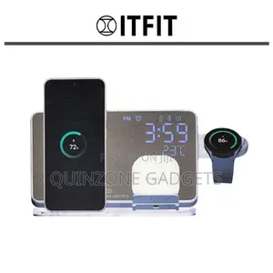 Itfit 3 in 1 Multifunction Wireless Charger With 30w Adapter