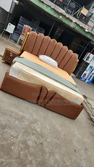 6by6 Bed Frame With a Side Cupboard