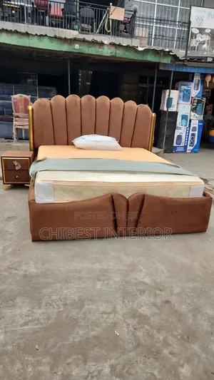Upholstery Padded 6by6 Bed Frame