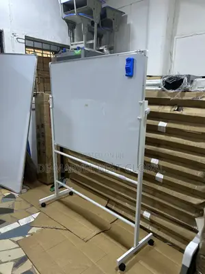 Magnetic White Board 120x90cm (4x3ft) With Stand