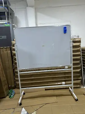 Magnetic White Board 120x90cm (4x3ft) With Stand
