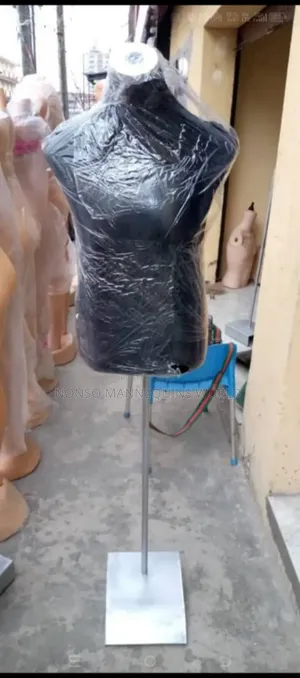 Male Body Form With Metallic Base