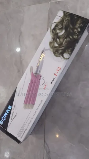 Brand New Sonar F-13 Curling Iron Hair Waver Tongs