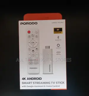 Porodo 4k Android Smart Streaming Tv Stick