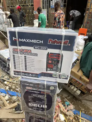 Maxmech Welding Machine Inverter Petrol Gen Wg-200i(120a)