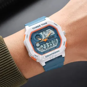 "Skmei Dual Time" - Digital & Analog Watch