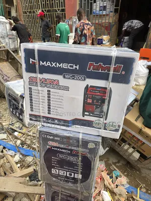 Brand New Maxmech Welding Machine Inverter Petrol Gen Wg-200i(120a)