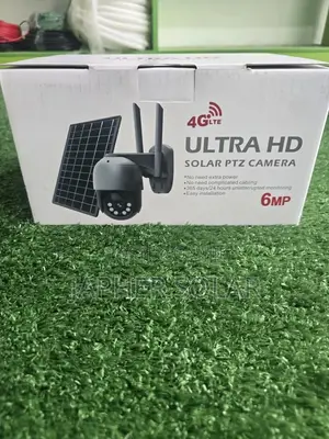 Ultra Hd Solar PTZ Security Camera – 4g Lte – 360° View