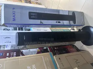 Brand New Maxi Tower Standing Fan Low Voltage Cooling Cold 40wat .
