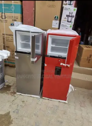 Double Door Fridge and Freezer 250liters