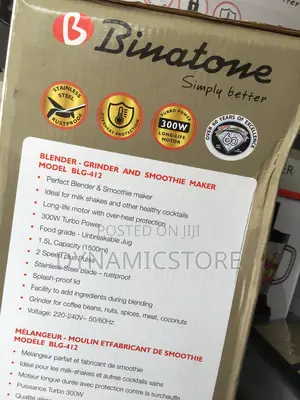 Binatone Blender - Grinder And Smoothie Maker