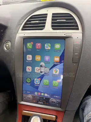 Es 350 Lexus Tesla Screen Wit Apple Carplay and GPS Navigation Map