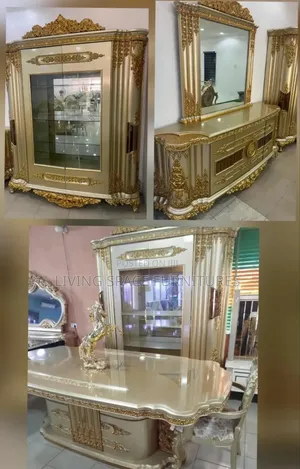 Royal Dining Set By 8seaters With Sideboard And Wine Bar Full Set