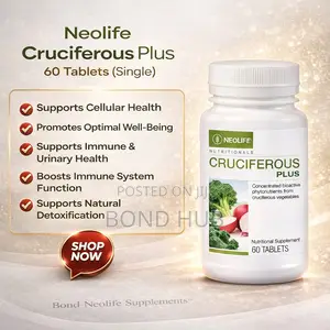 Cruciferous Plus 60 Tablets Help Boost the Body’S Natural Defenses