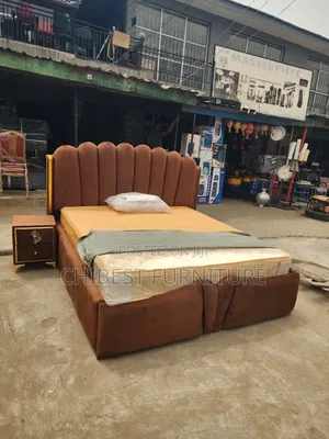 Brand New Padded 6by6 Luxury Bed.