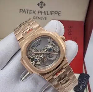 High Quality Luxury Patek Full Skeleton Automatic