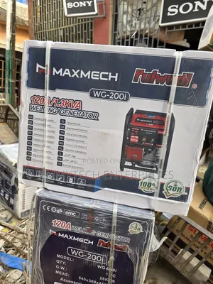 Maxmech Welding Machine Inverter Petrol Gen Wg-200i(120a)