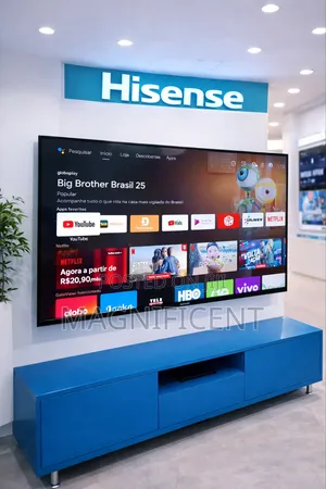 Original 55inc Hisense Smart Tv – Uhd A6 Series | Vidaa Smart Os