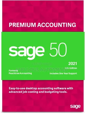 Sage 50 Premium Accounting 2021 Software [5 Users] Perpetual License