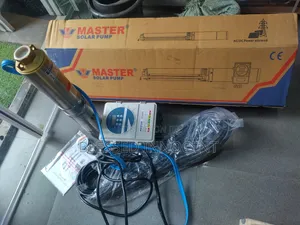 Master 800w Solar Submersible Pump 70m Head 95l/Min Borehole Pump