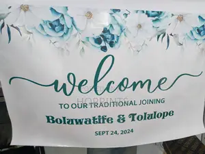 Event Banner – Wedding, Party Conference Display