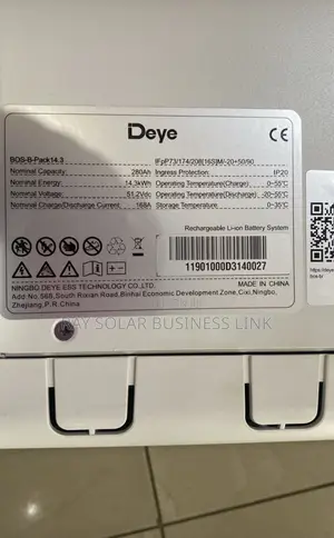 Bos B 215kwh Deye Lithium Battery