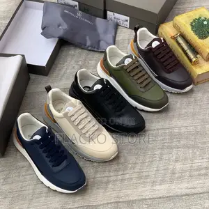 Original Brunello Cucinelli Leather Sneakers