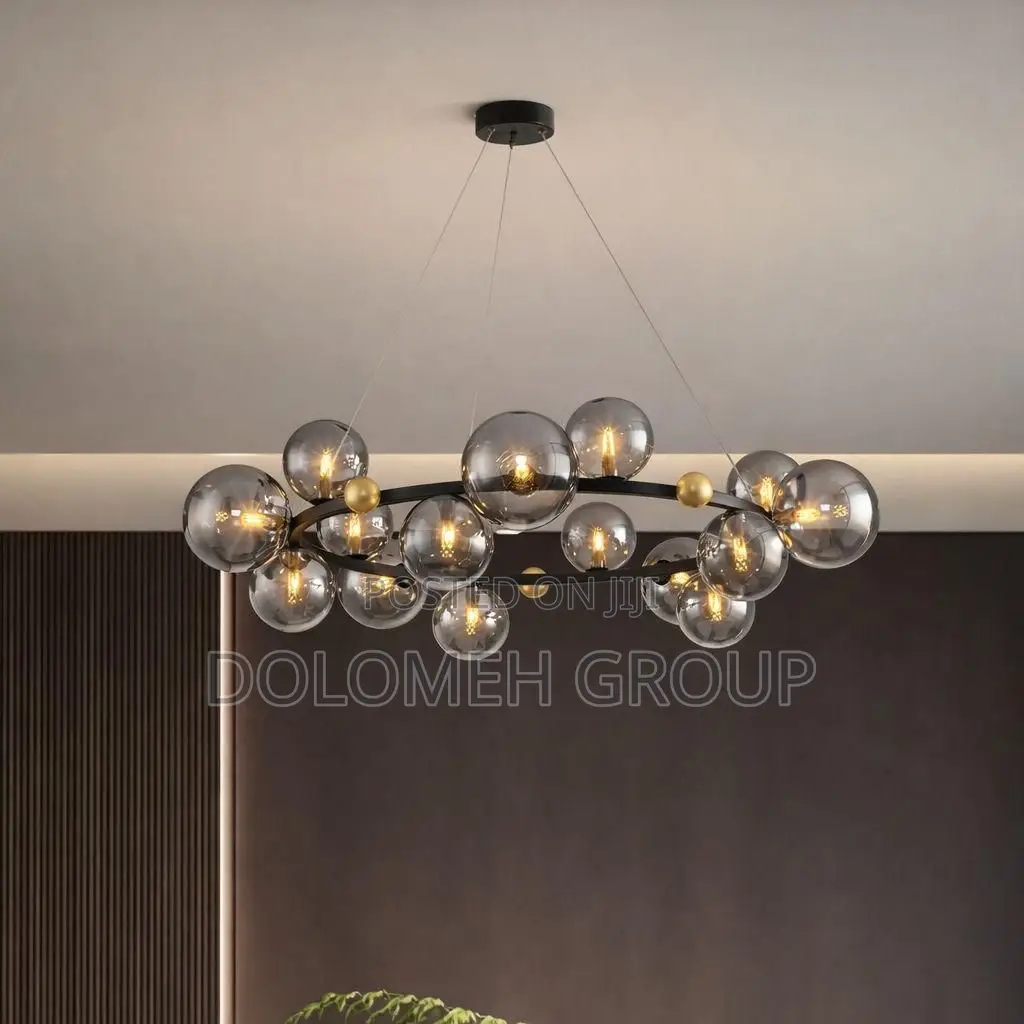 Round Nordic Chandelier