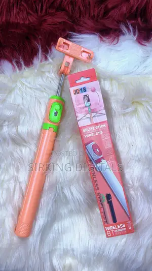 Jc-18 Selfie Stick Tripod With Bluetooth Remote