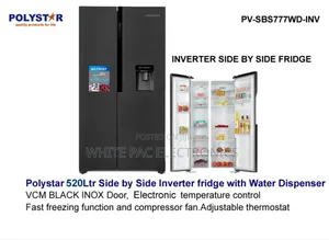 Brand New>Polystar 535 L Said By Said Inverter Fridge Ai > Dispenser