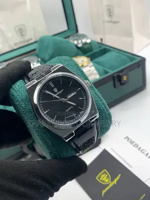 Premium Leather Poedagar Watch for Men