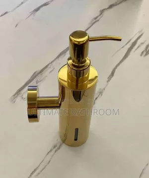 Wall Mounted Gold Liquid Soap Dispenser