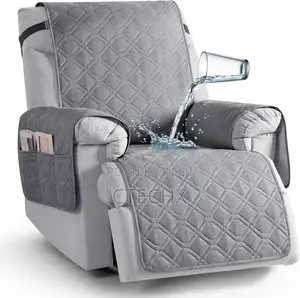 Taococo Waterproof Recliner Chair Cover, Non Slip Armchair Covers