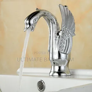 Chrome Eagle Design Washing Basin Mixer Tap